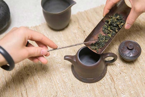 copper cha ze tea scoop 1 | BITTERLEAF TEAS