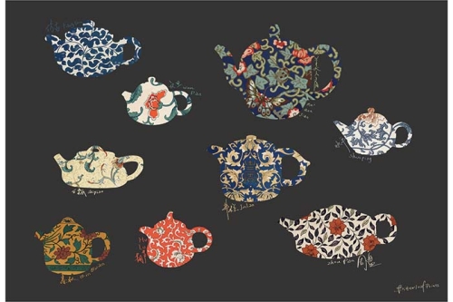 bitterleaf prints teapot poster 2 | BITTERLEAF TEAS