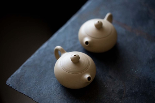 jianshui zitao mini xishi teapot white 10 19 3 | BITTERLEAF TEAS