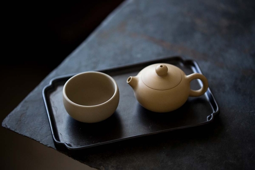 jianshui zitao mini xishi teapot white 10 19 5 | BITTERLEAF TEAS