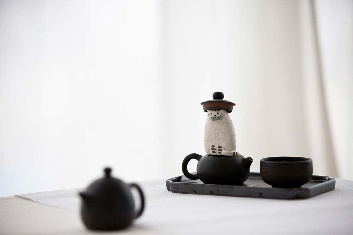 jianshui zitao mini xishi teapot white 10 19 9 | BITTERLEAF TEAS