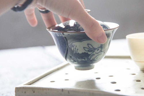 Rabbit Qinghua Gaiwan - Image 4