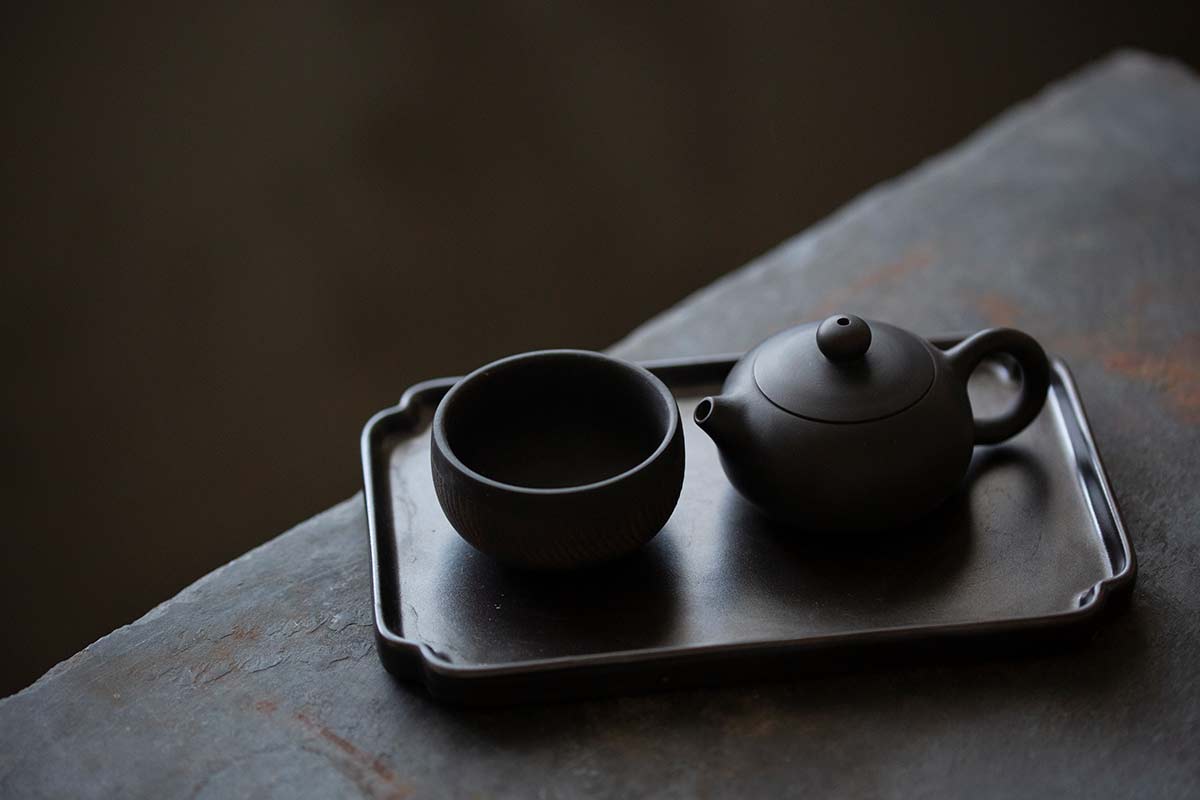 jianshui zitao mini xishi teapot black 10 19 6 | BITTERLEAF TEAS