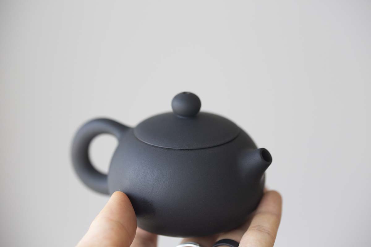 jianshui zitao xishi teapot black matte 1 | BITTERLEAF TEAS