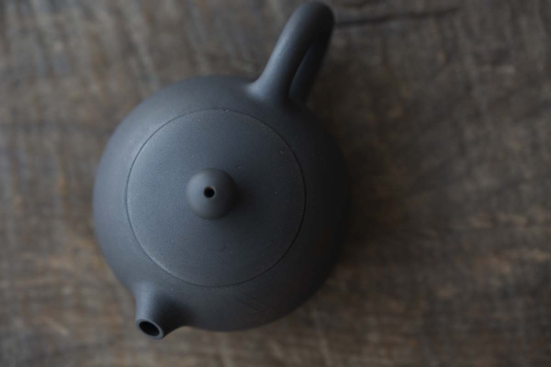 jianshui zitao xishi teapot black matte 2 | BITTERLEAF TEAS