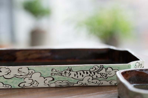 flying cat tea tray 4 | BITTERLEAF TEAS