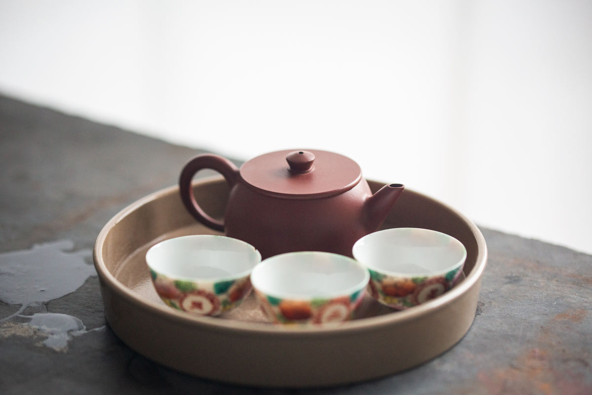 plinth chaozhou clay teapot 2 6 | BITTERLEAF TEAS