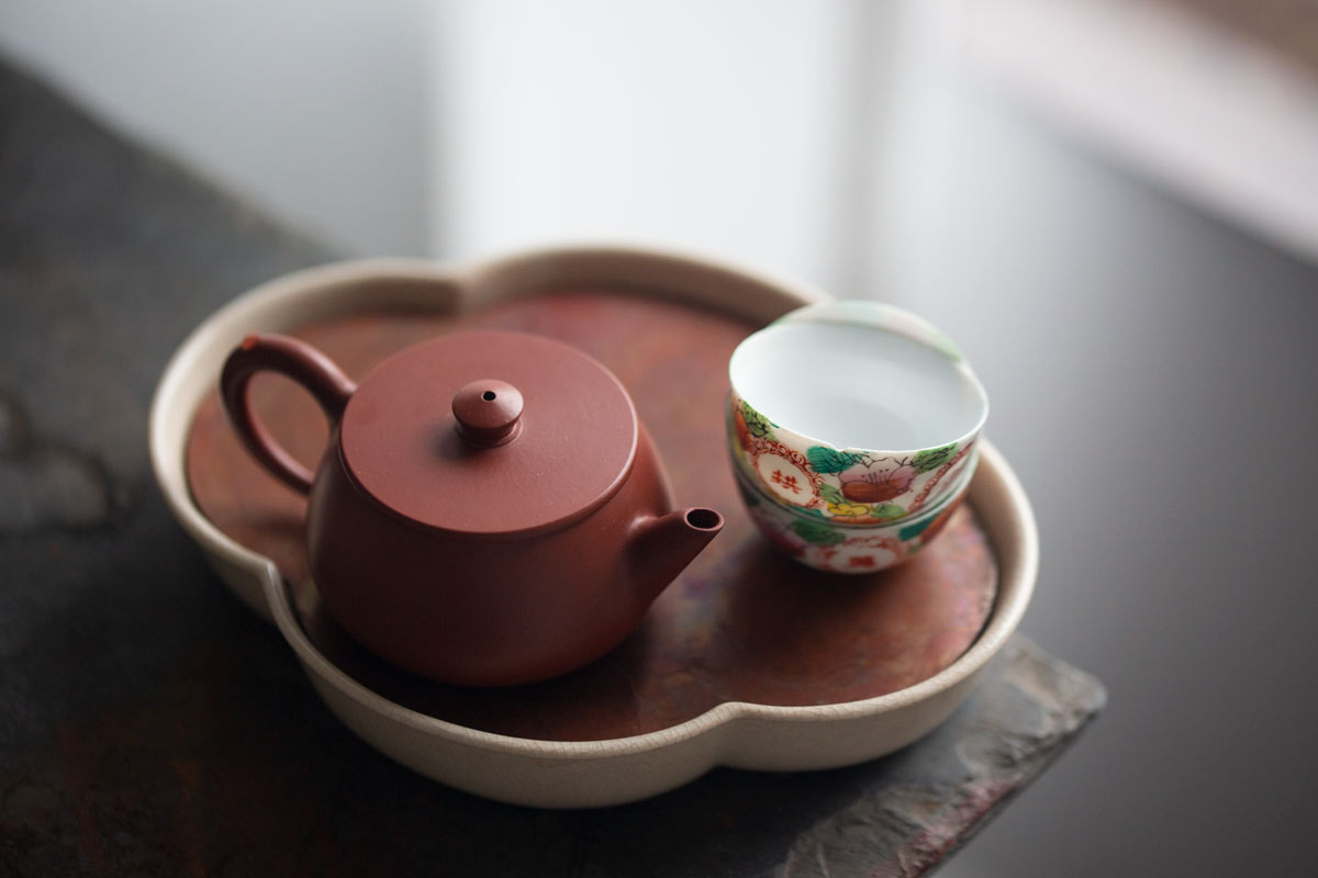 plinth chaozhou clay teapot 2 8 | BITTERLEAF TEAS