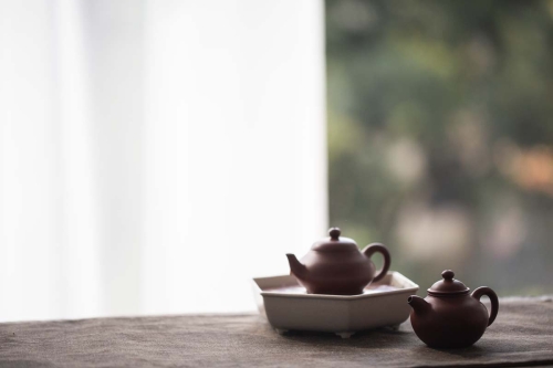 Chaozhou Da Hong Pao Clay Duoqiu Teapot - Image 3