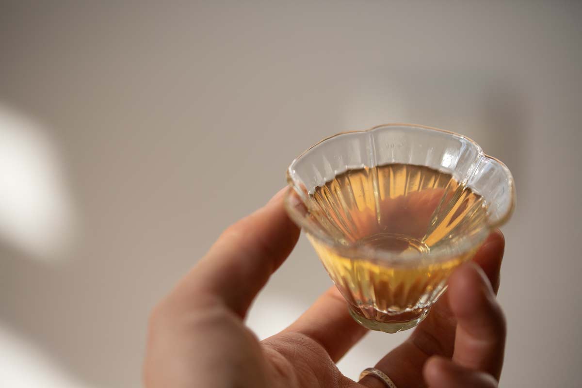 petal glass teacup 8 | BITTERLEAF TEAS