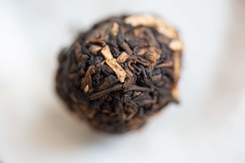 orangeo shuliet 2015 chenpi ripe puer 3 | BITTERLEAF TEAS