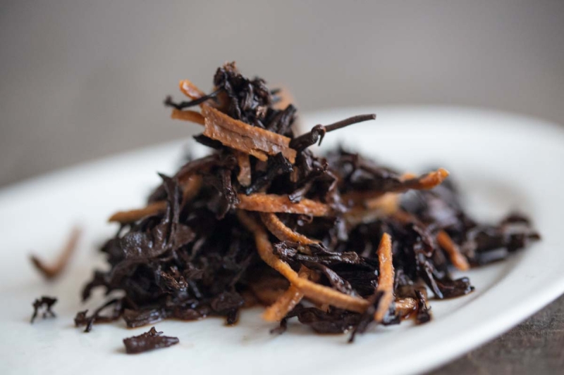 orangeo shuliet 2015 chenpi ripe puer 9 | BITTERLEAF TEAS