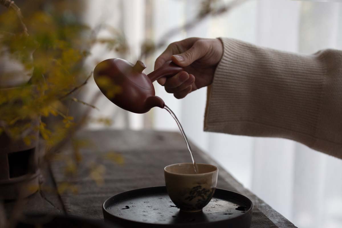 comet chaozhou clay kyusu teapot 1 | BITTERLEAF TEAS