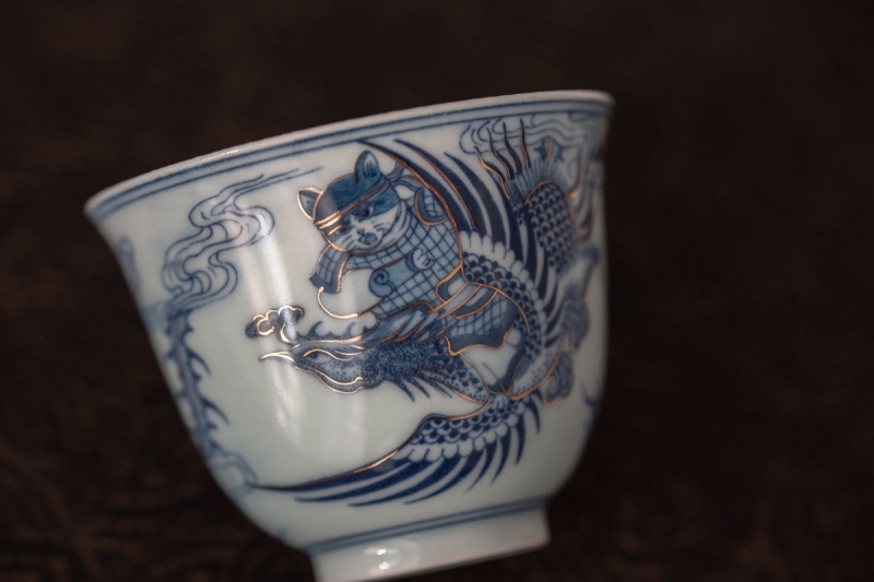 feline warrior teacup phoenix 11 22 14 | BITTERLEAF TEAS