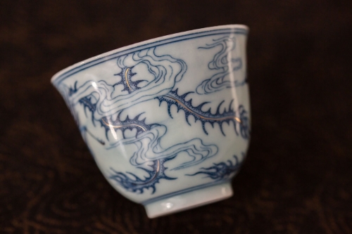 feline warrior teacup phoenix 11 22 5 | BITTERLEAF TEAS