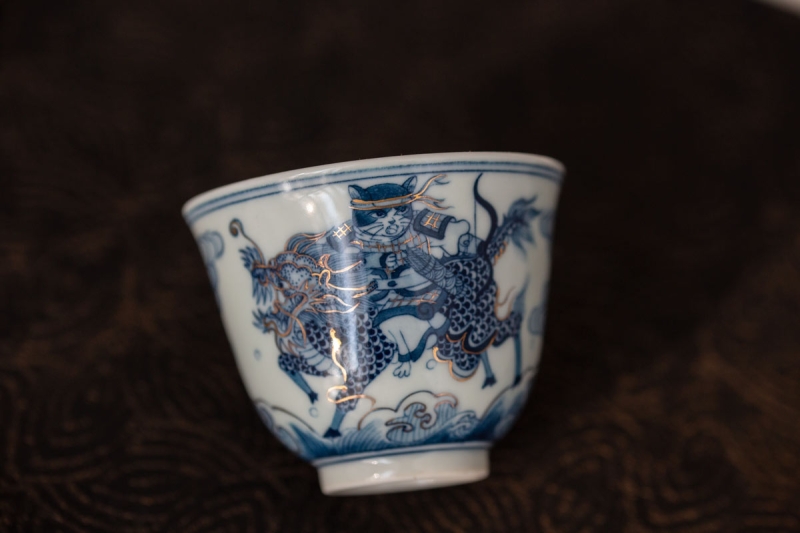 feline warrior teacup qilin 11 22 1 | BITTERLEAF TEAS