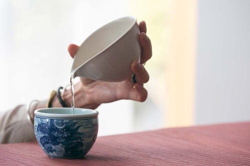 qinghua handpainted zhongkui teacup 1 | BITTERLEAF TEAS