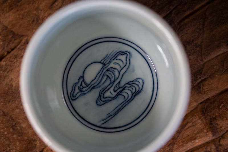 qinghua handpainted zhongkui teacup 11 | BITTERLEAF TEAS