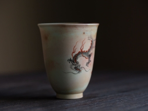dragon wood fired teacup 1 | BITTERLEAF TEAS