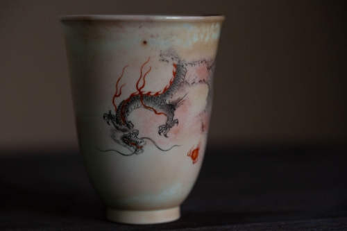 dragon wood fired teacup 2 | BITTERLEAF TEAS