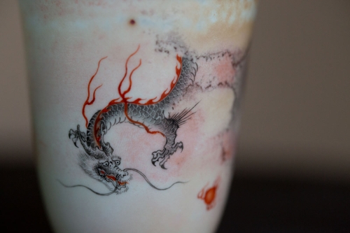 dragon wood fired teacup 4 | BITTERLEAF TEAS