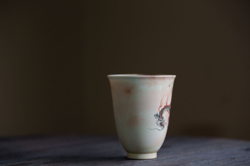 dragon wood fired teacup 5 | BITTERLEAF TEAS