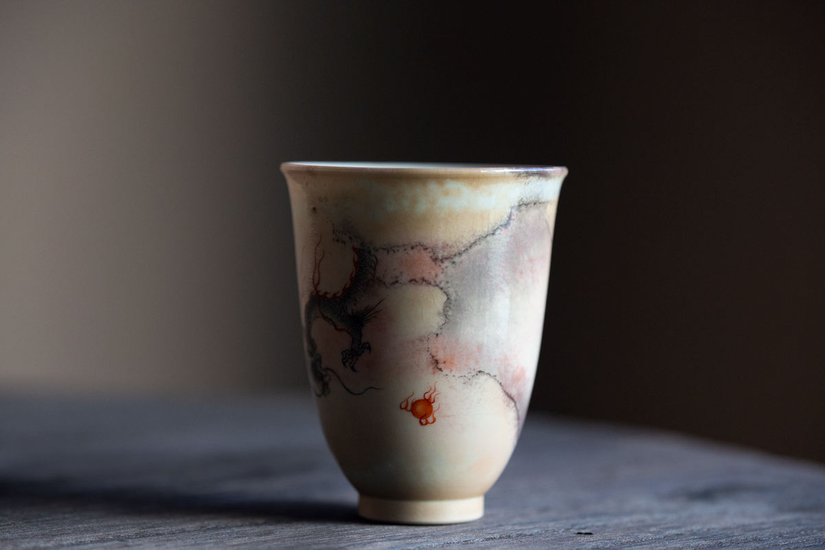 dragon wood fired teacup 8 | BITTERLEAF TEAS