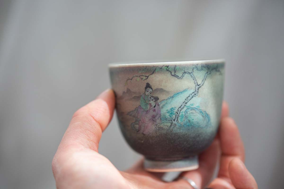 lovers handpaintd teacup er 7 | BITTERLEAF TEAS