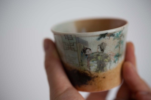 lovers handpaintd teacup san 2 | BITTERLEAF TEAS