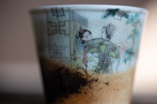 lovers handpaintd teacup san 5 | BITTERLEAF TEAS