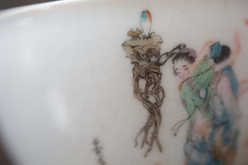 lovers handpaintd teacup si 3 | BITTERLEAF TEAS