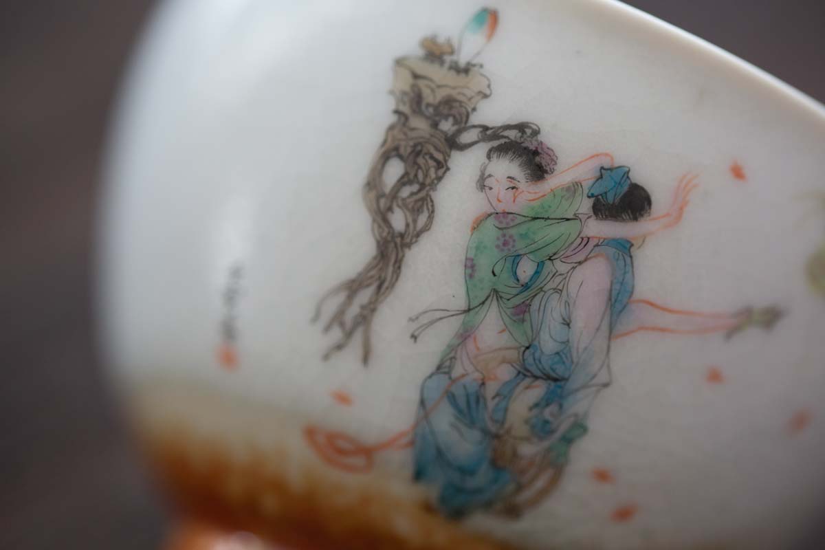 lovers handpaintd teacup si 4 | BITTERLEAF TEAS