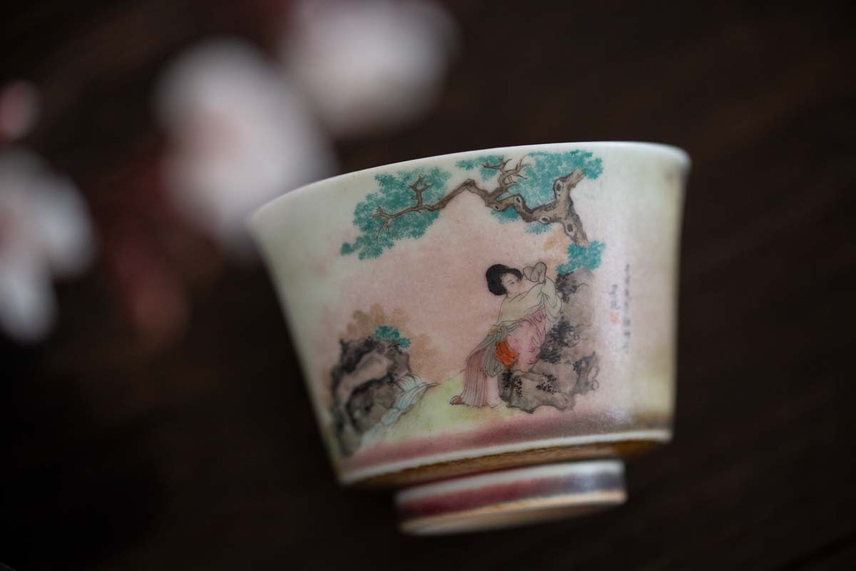 lovers handpaintd teacup yi 1 | BITTERLEAF TEAS