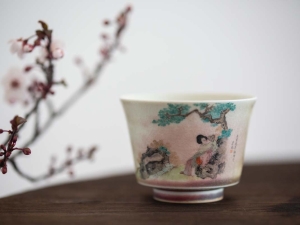 lovers handpaintd teacup yi 2 | BITTERLEAF TEAS