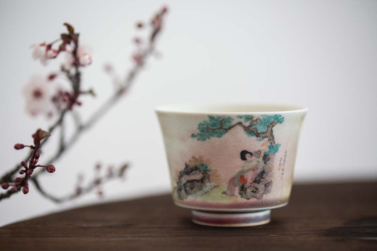 lovers handpaintd teacup yi 2 | BITTERLEAF TEAS