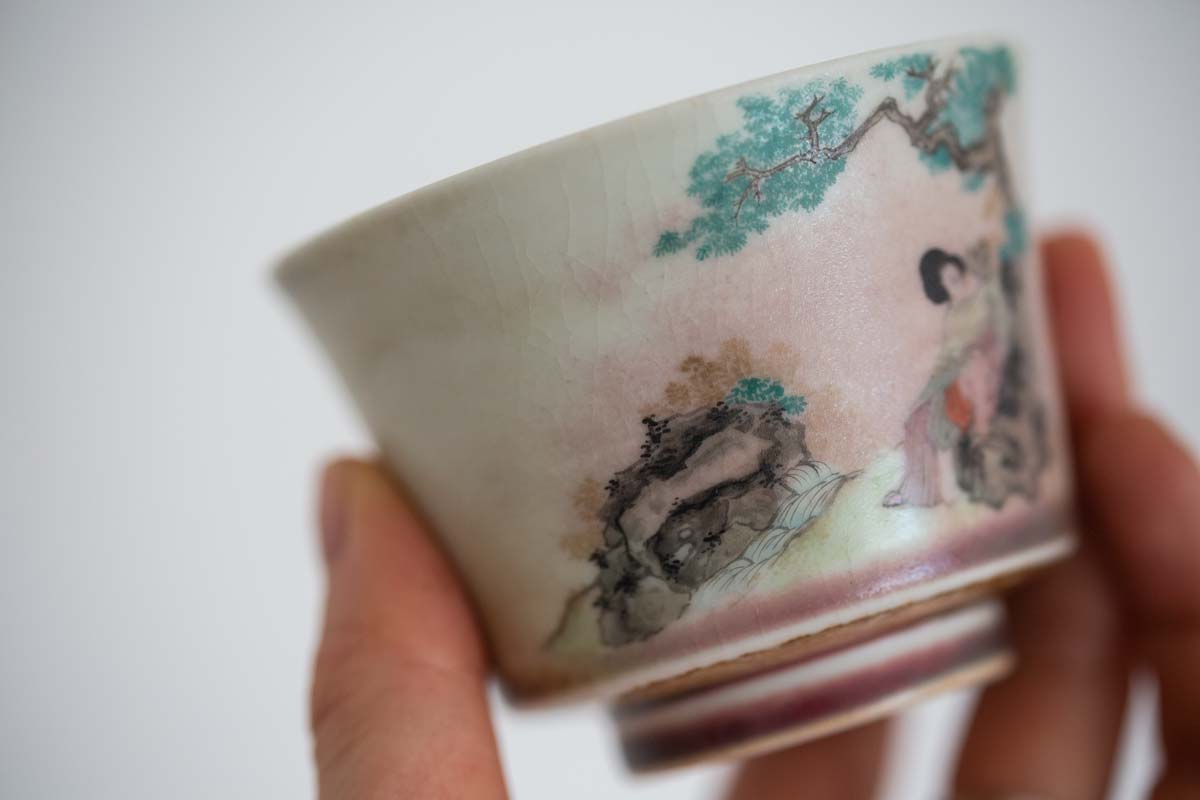 lovers handpaintd teacup yi 4 | BITTERLEAF TEAS