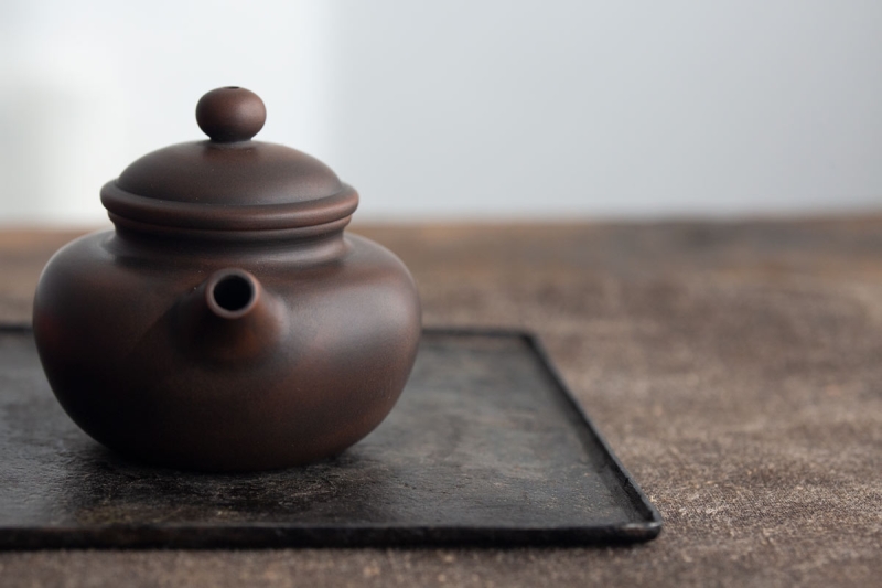 mini jianshui zitao teapot fanggu 6 | BITTERLEAF TEAS