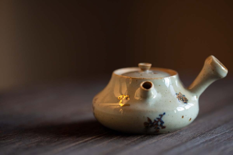 Spirit Tea, Ceramic Kyusu Teapot