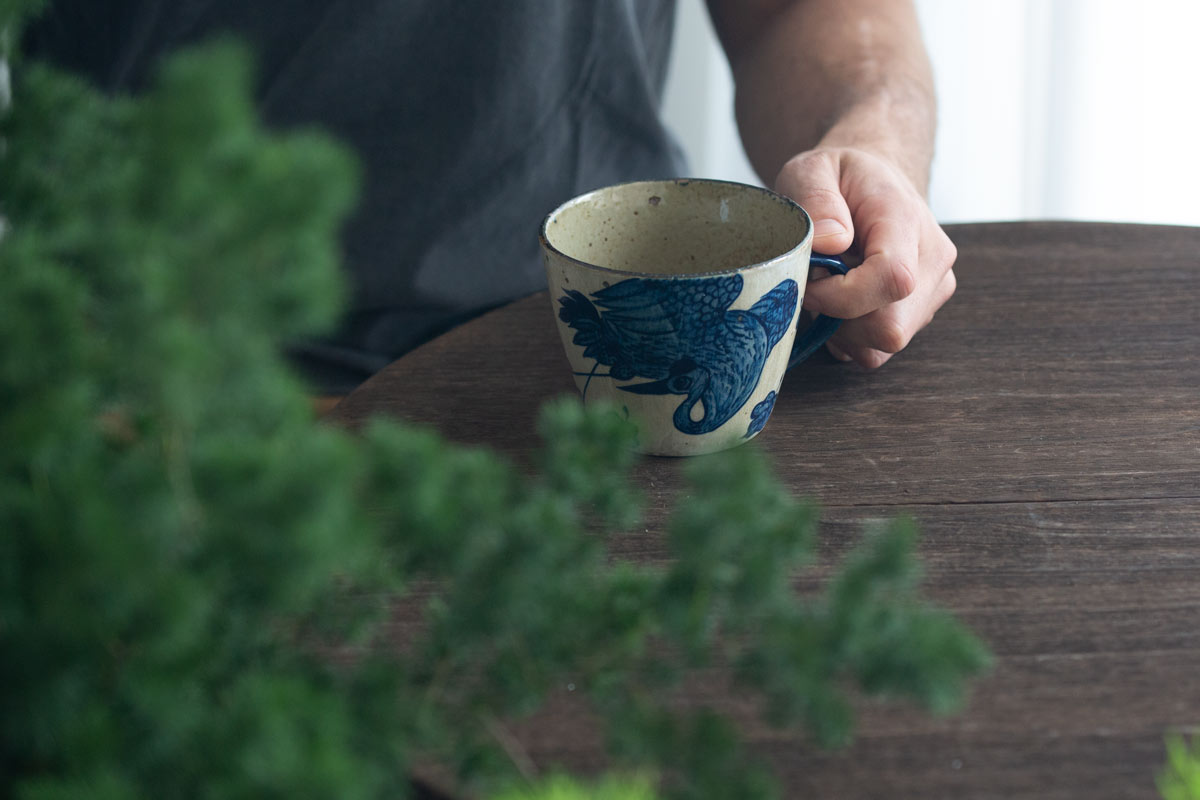 enchantment qinghua mug 22 | BITTERLEAF TEAS