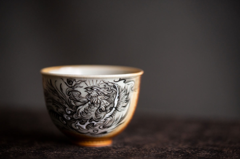 mythical teacup mono phoenix 1 | BITTERLEAF TEAS