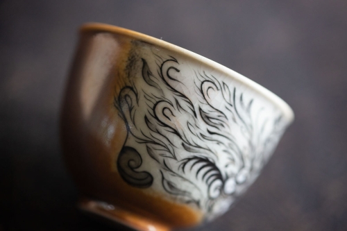 mythical teacup mono phoenix 10 | BITTERLEAF TEAS