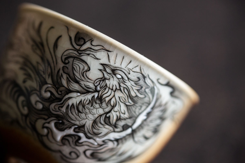 mythical teacup mono phoenix 8 | BITTERLEAF TEAS