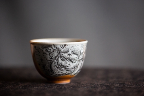 mythical teacup mono pixiu 1 | BITTERLEAF TEAS