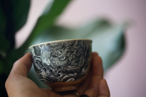 mythical teacup mono xuanwu 13 | BITTERLEAF TEAS