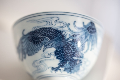 mythical qinghua teacup chicken heart eagle 5 | BITTERLEAF TEAS