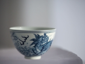 mythical qinghua teacup chicken heart qilin 9 | BITTERLEAF TEAS