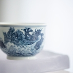 mythical qinghua teacup lushi dragon 1 | BITTERLEAF TEAS