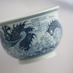 mythical qinghua teacup lushi dragon 2 | BITTERLEAF TEAS