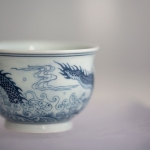 mythical qinghua teacup lushi dragon 3 | BITTERLEAF TEAS