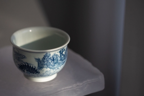 mythical qinghua teacup lushi dragon 8 | BITTERLEAF TEAS